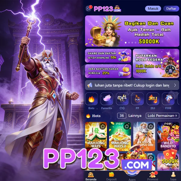 PP123 Slot Anti Rungkad Indonesia